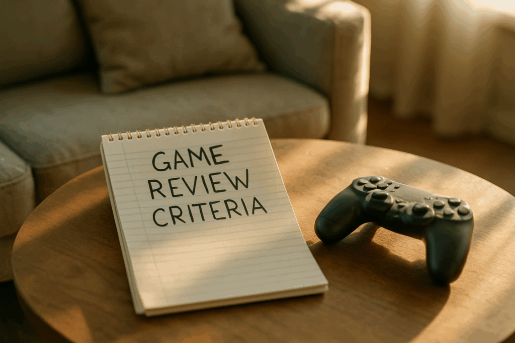 video game review criteria